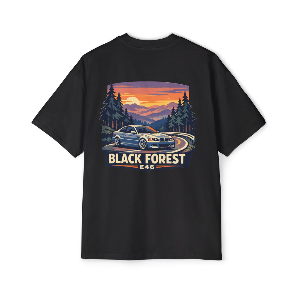 Black Forest E46 Tee — BMW E46 Scenic Car T‑Shirt