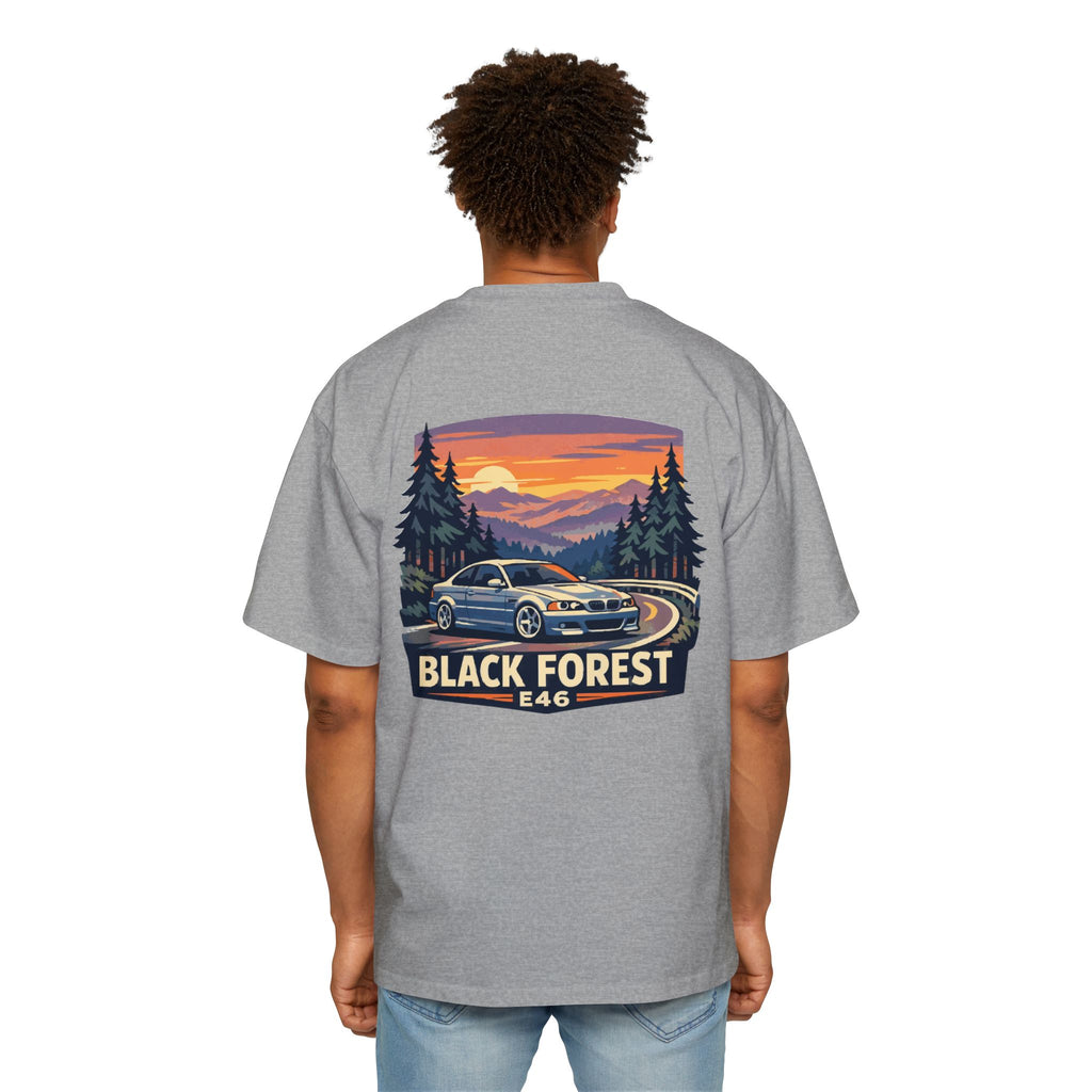 Black Forest E46 Tee — BMW E46 Scenic Car T‑Shirt