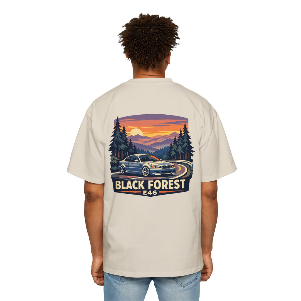 Black Forest E46 Tee — BMW E46 Scenic Car T‑Shirt