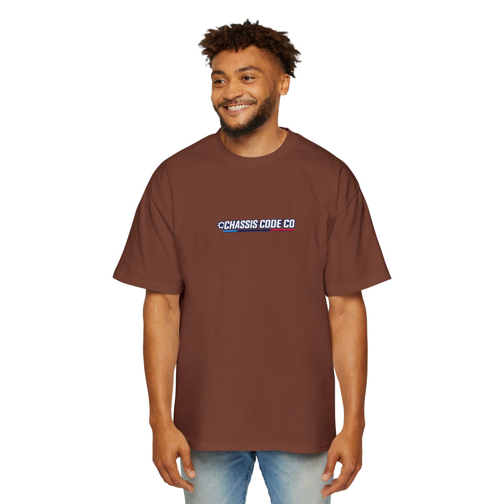 Pacific Coast Car Tee — "Chassis Code Co" Retro Sunset Graphic Shirt
