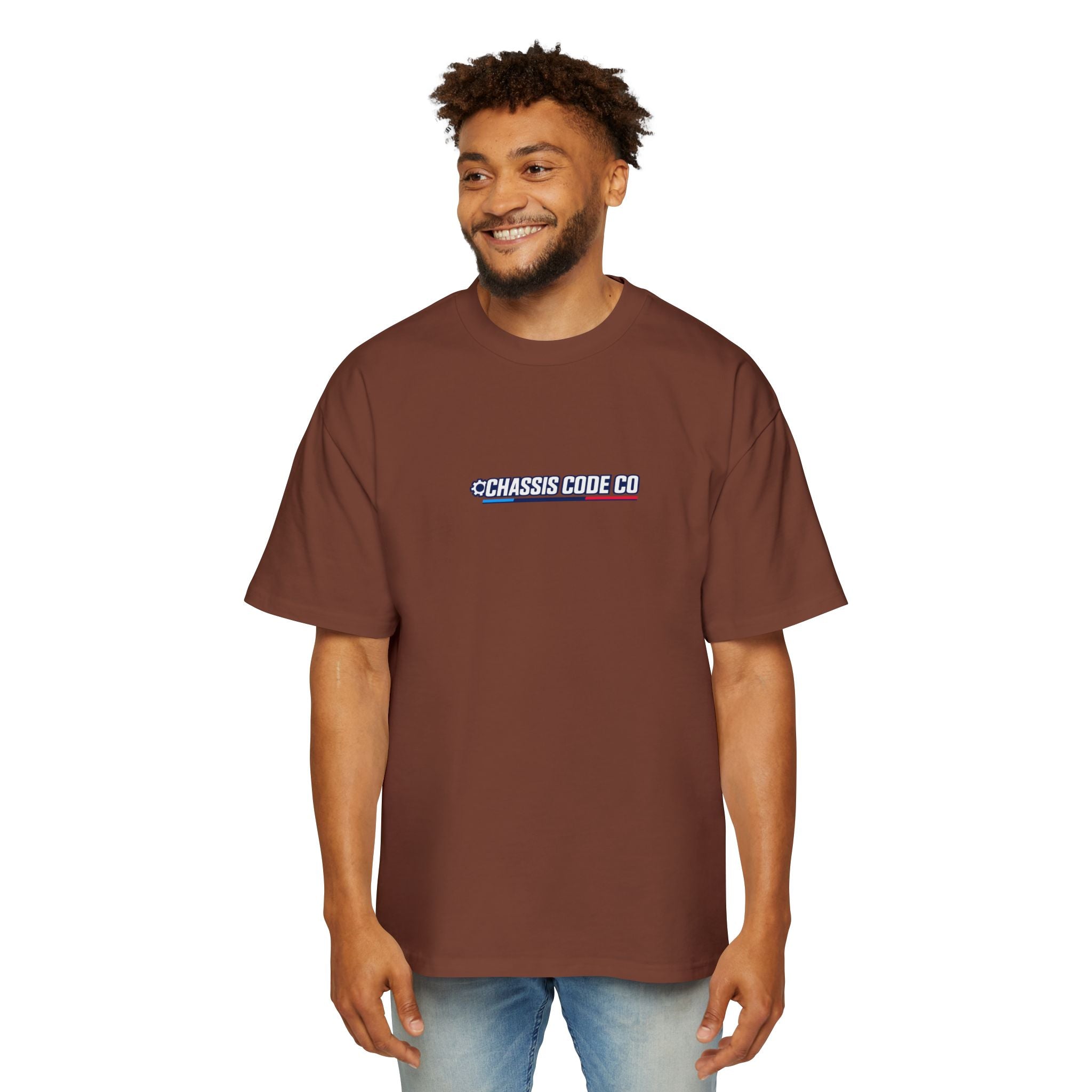 Pacific Coast Car Tee — "Chassis Code Co" Retro Sunset Graphic Shirt
