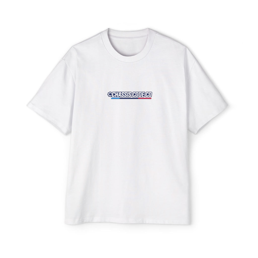 Pacific Coast Car Tee — "Chassis Code Co" Retro Sunset Graphic Shirt