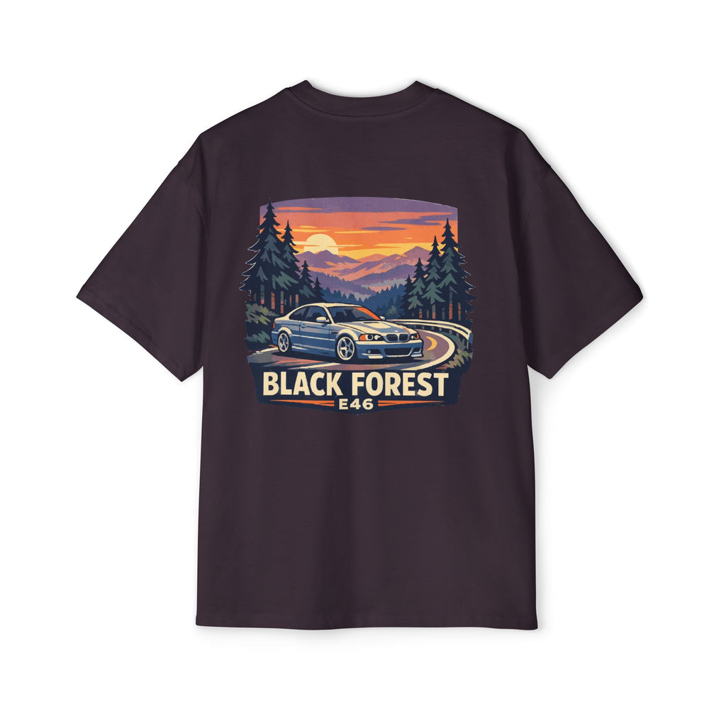 Black Forest E46 Tee — BMW E46 Scenic Car T‑Shirt