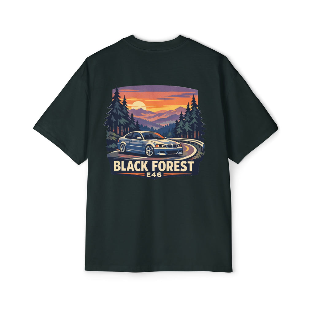 Black Forest E46 Tee — BMW E46 Scenic Car T‑Shirt