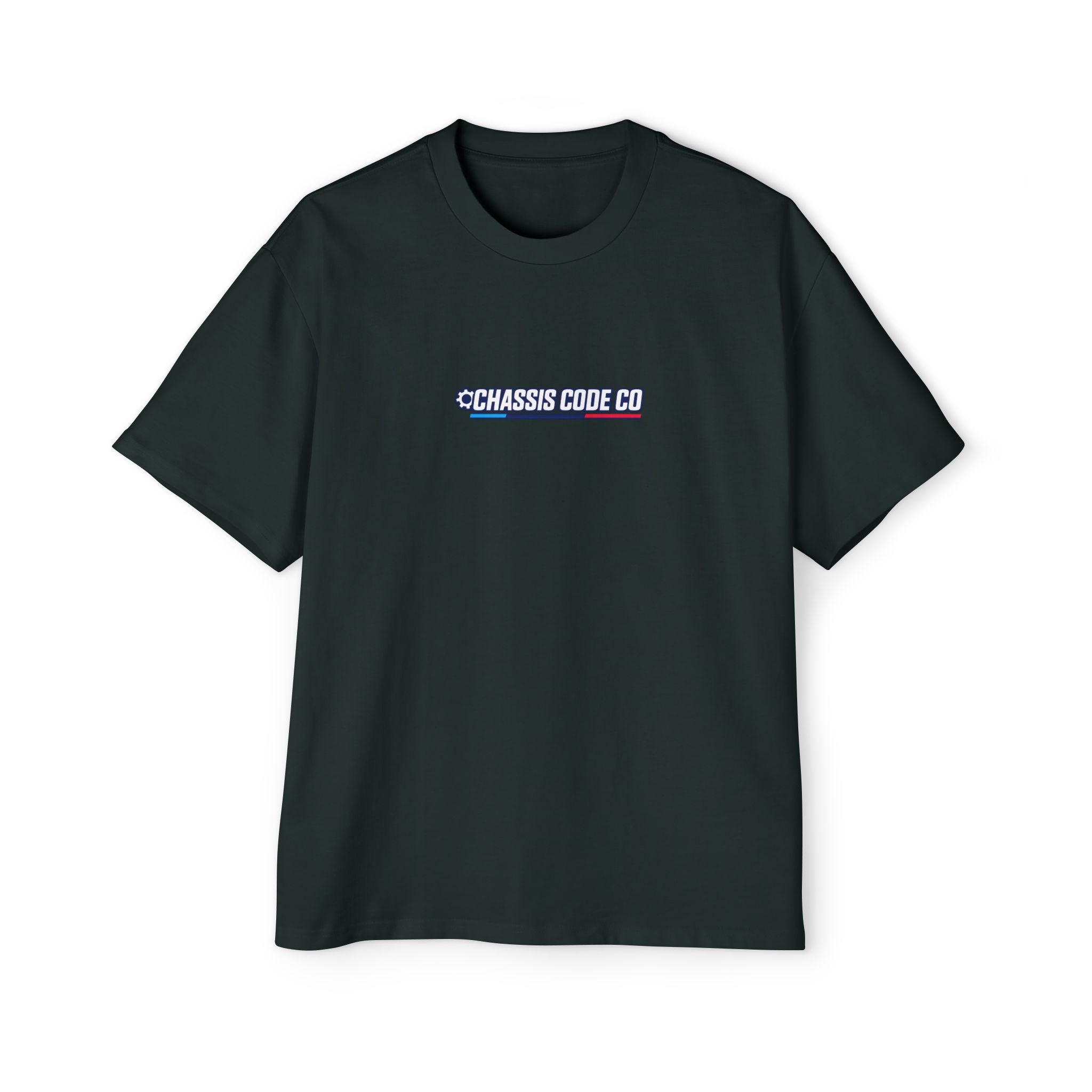Pacific Coast Car Tee — "Chassis Code Co" Retro Sunset Graphic Shirt
