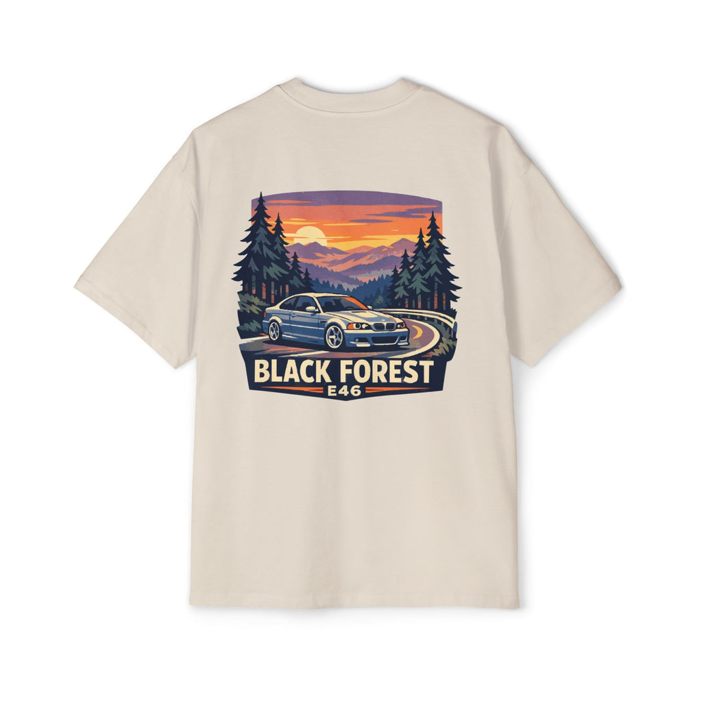 Black Forest E46 Tee — BMW E46 Scenic Car T‑Shirt