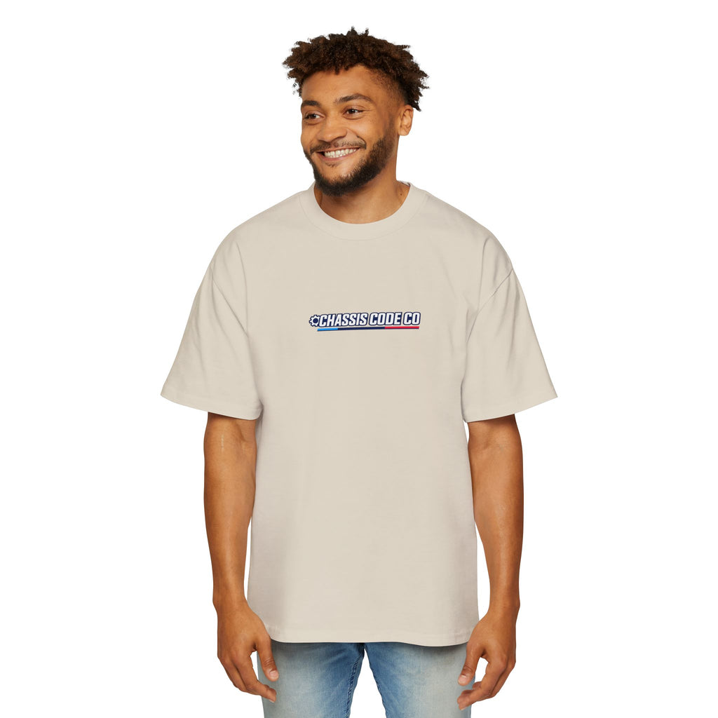 Pacific Coast Car Tee — "Chassis Code Co" Retro Sunset Graphic Shirt