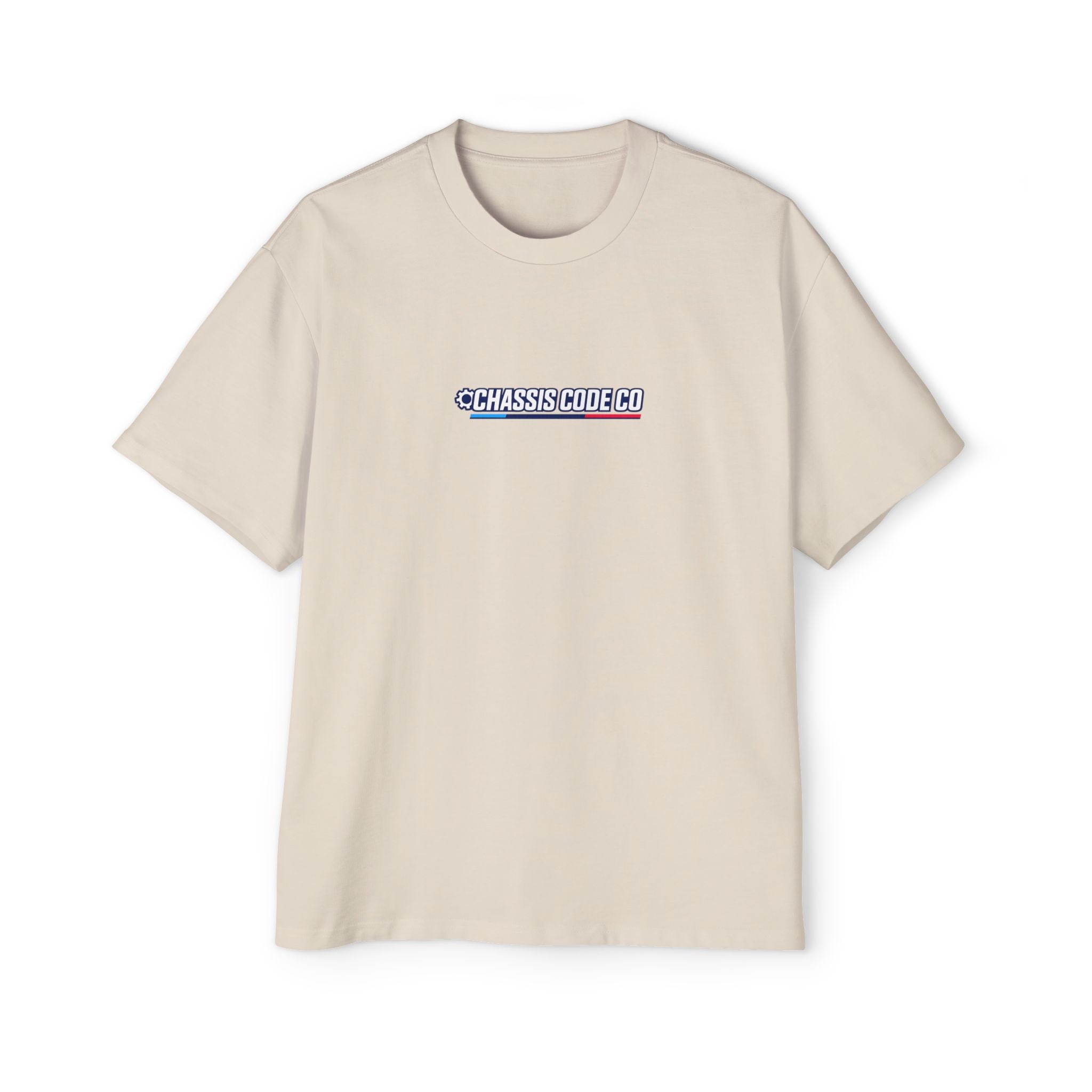 Pacific Coast Car Tee — "Chassis Code Co" Retro Sunset Graphic Shirt