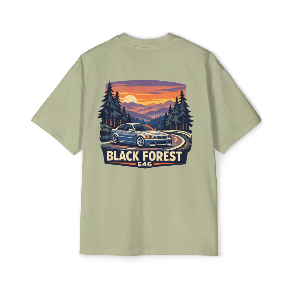 Black Forest E46 Tee — BMW E46 Scenic Car T‑Shirt
