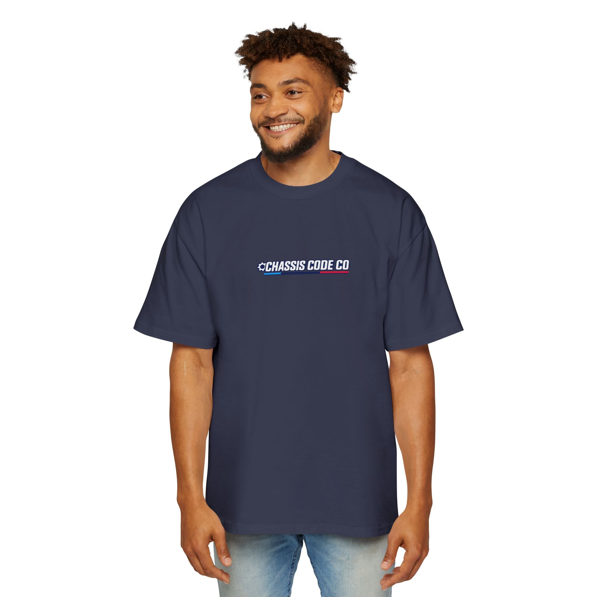 Pacific Coast Car Tee — "Chassis Code Co" Retro Sunset Graphic Shirt