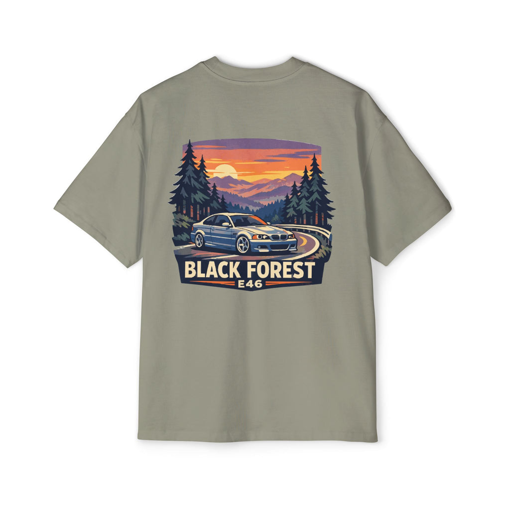 Black Forest E46 Tee — BMW E46 Scenic Car T‑Shirt