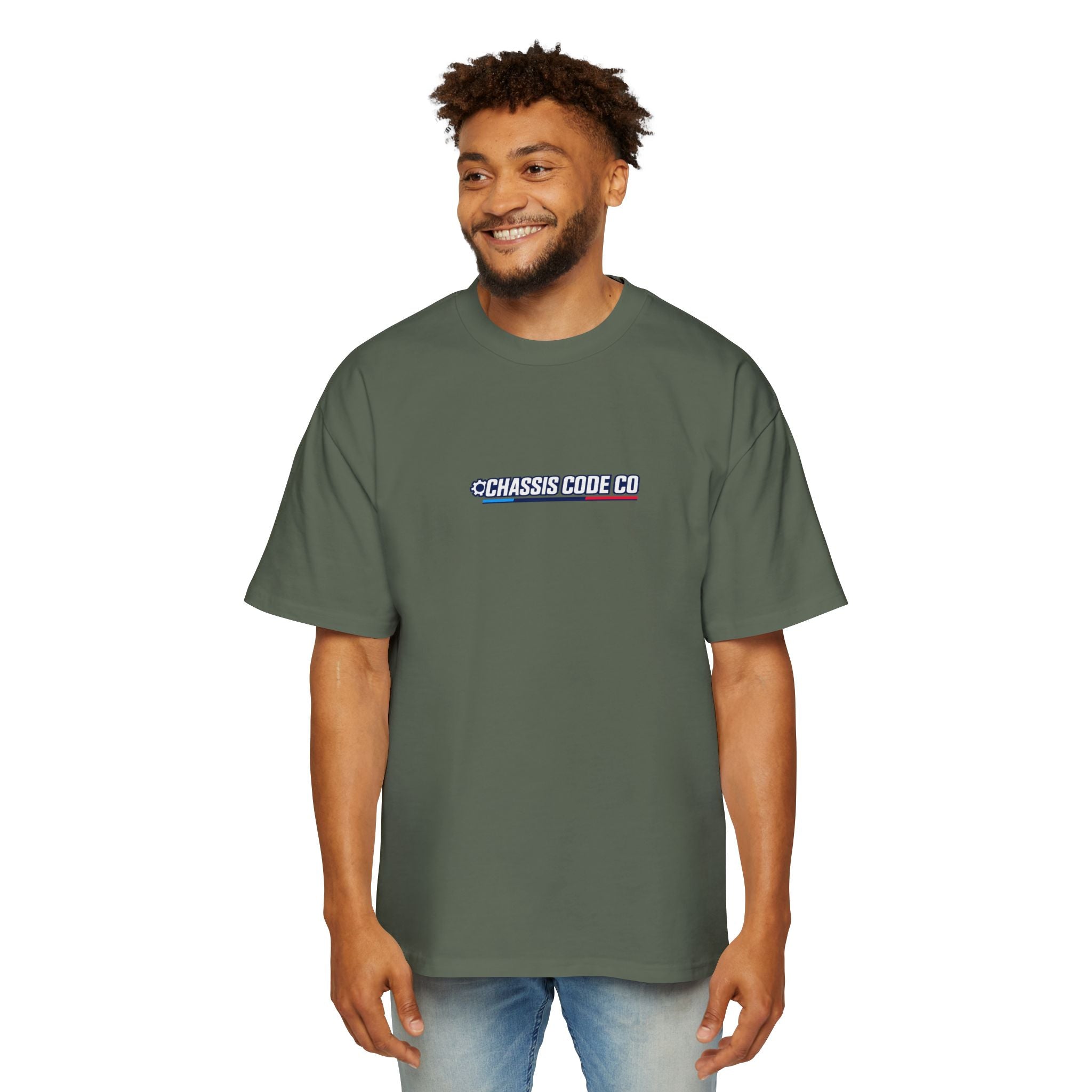 Pacific Coast Car Tee — "Chassis Code Co" Retro Sunset Graphic Shirt