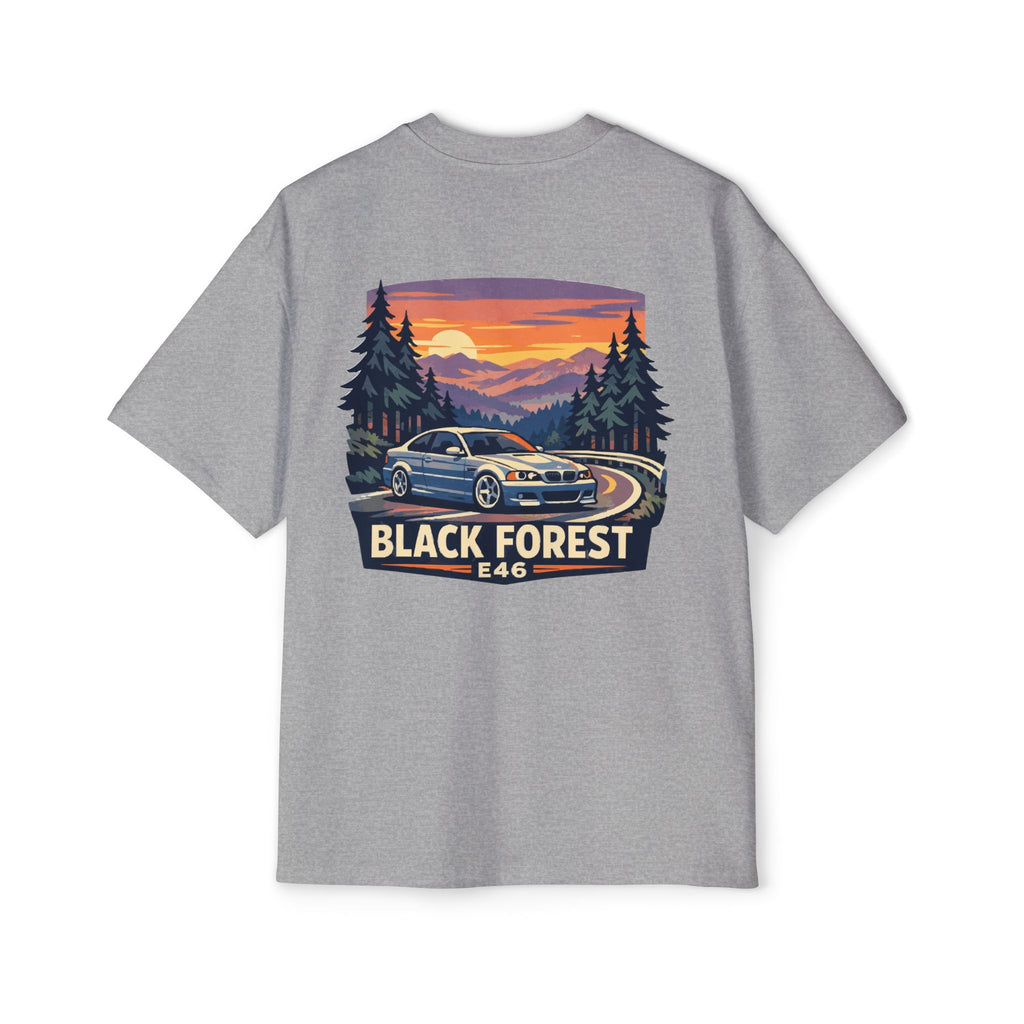 Black Forest E46 Tee — BMW E46 Scenic Car T‑Shirt