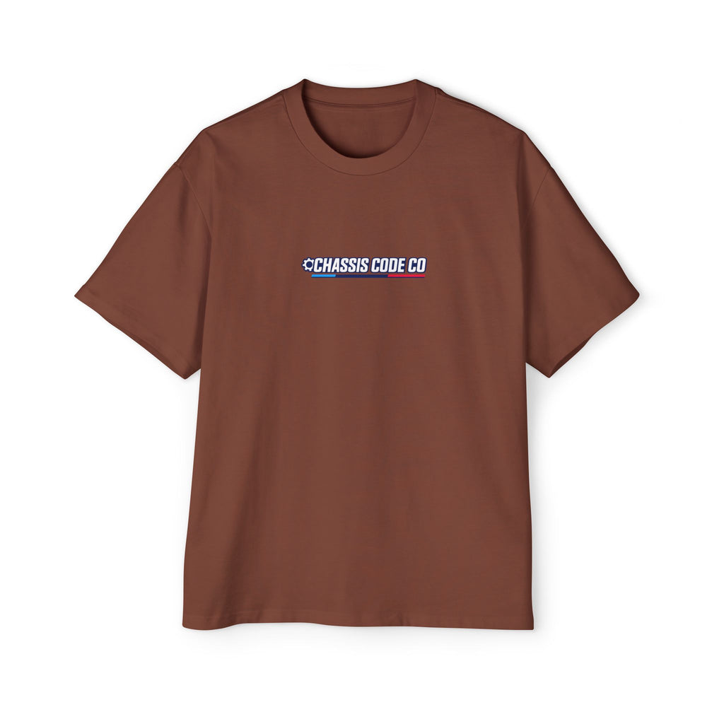 Pacific Coast Car Tee — "Chassis Code Co" Retro Sunset Graphic Shirt