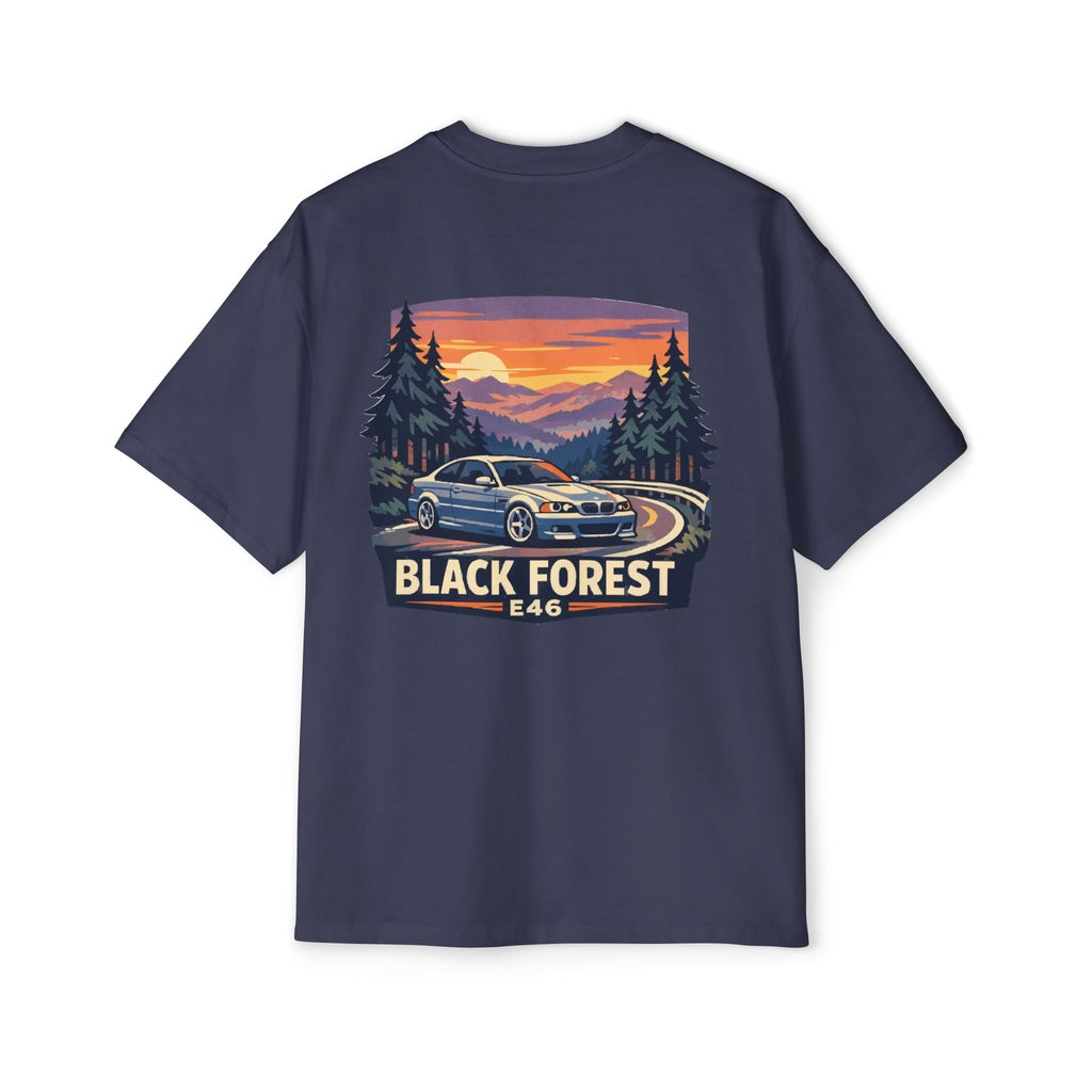 Black Forest E46 Tee — BMW E46 Scenic Car T‑Shirt