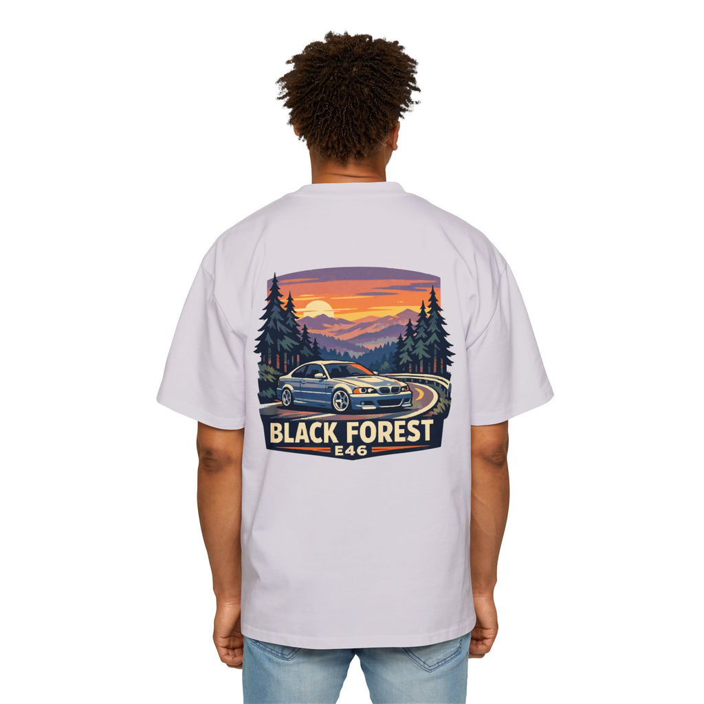 Black Forest E46 Tee — BMW E46 Scenic Car T‑Shirt
