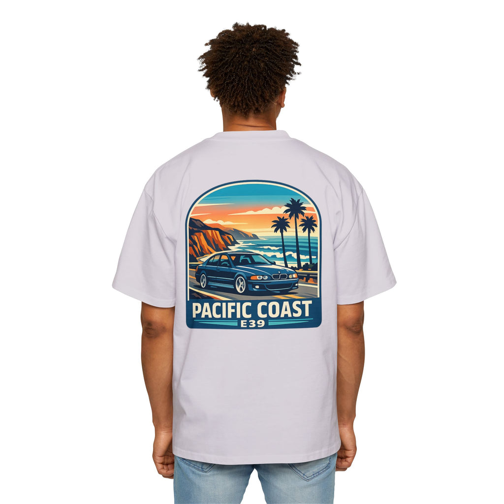 Pacific Coast Car Tee — "Chassis Code Co" Retro Sunset Graphic Shirt