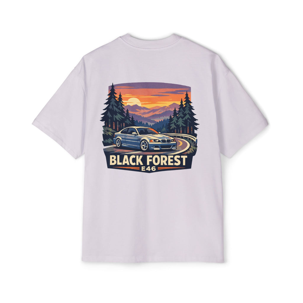Black Forest E46 Tee — BMW E46 Scenic Car T‑Shirt