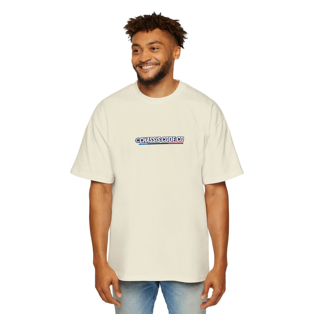 Pacific Coast Car Tee — "Chassis Code Co" Retro Sunset Graphic Shirt