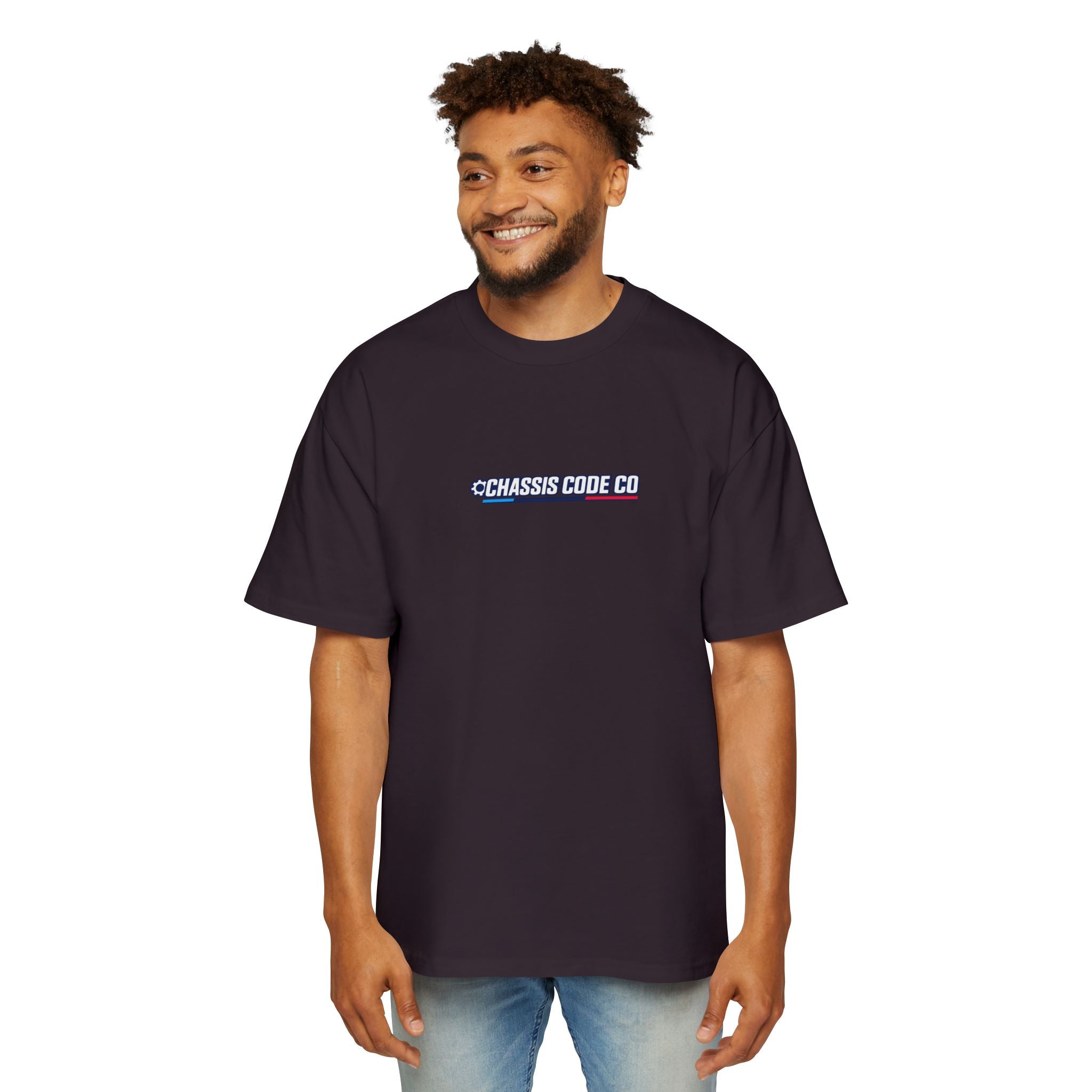 Pacific Coast Car Tee — "Chassis Code Co" Retro Sunset Graphic Shirt